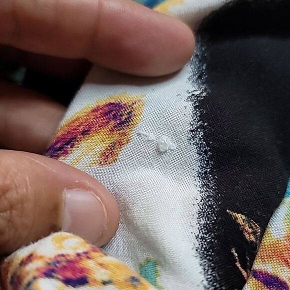 Copper Key Multicolor Laced Blouse Size Small - Picture 6 of 7